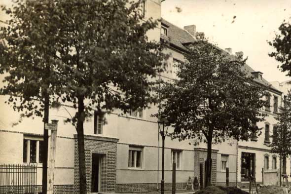 Ansicht Fritz-Zubeilstr. im Baujahr 1933